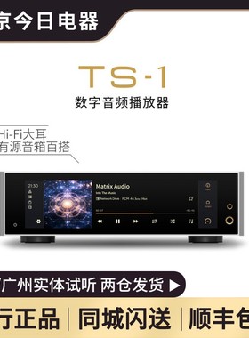 矩声Matrix Audio TS-1 数字音频播放器 数播解码耳放双飞秒时钟