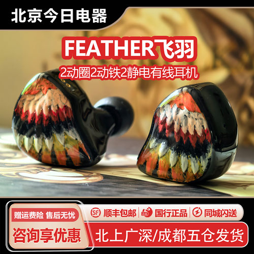 swecciaudiofeather有线耳机