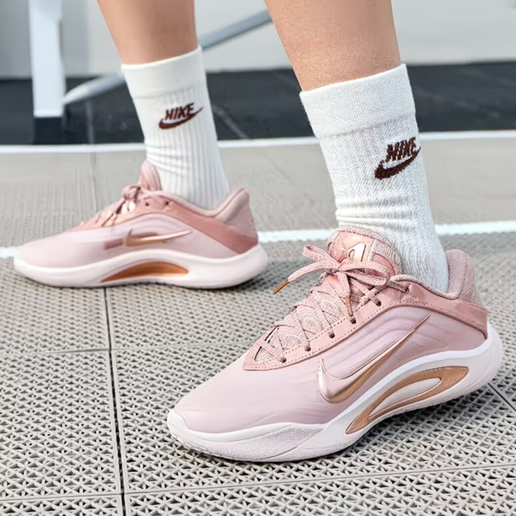 Nike A'One EP 男女同款粉色时尚舒适百搭贴合篮球鞋 FZ8606-200