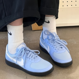FZ5593 Nike 400 蓝色舒适耐磨低帮生活休闲鞋 女款 Field General