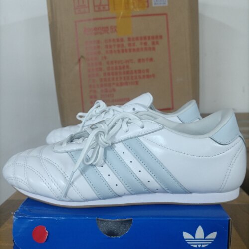Adidas originals Taekwondo女款白蓝色舒适百搭低帮训练鞋JP8142
