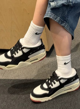 Jordan Air Jordan 4 4 RM 黑色耐磨低帮大童篮球鞋 FQ7938-100