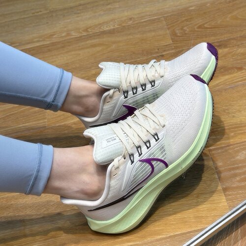 Nike Air Zoom Pegasus 39男款白绿低帮休闲训练跑步鞋DH4071-101