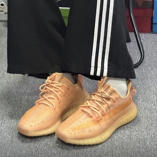 Adidas Originals Yeezy boost 350 V2 黏土黄休闲跑步鞋 GW2870