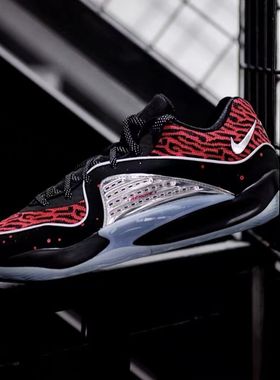 Nike KD 16 EP 男子时尚百搭减震耐磨低帮黑红篮球鞋 DV2916-004