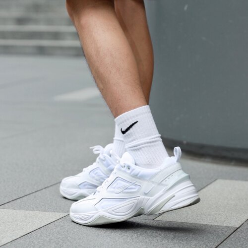 耐克M2kTekno纯白男女老爹鞋