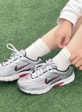 Nike Initiator 男款黑银缓震防滑透气复古休闲运动鞋 394055-001