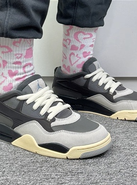 Jordan Air Jordan 4 Low SE女复古时尚减震中帮篮球鞋FQ7938-002