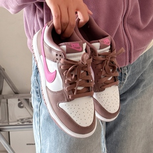 FZ3611 Nike 白棕粉女子复古低帮耐克休闲运动滑板鞋 Low 208 Dunk
