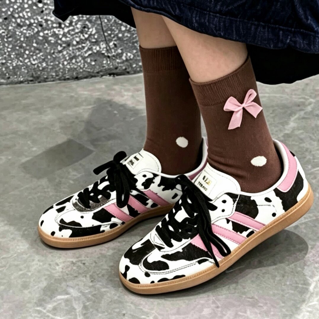 Adidas originals SAMBA OG男女同款白棕色舒适柔软德训鞋 KK2239图片