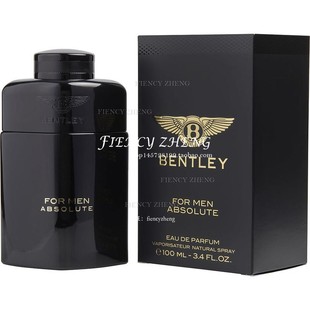 Bentley Absolute 宾利黑色尊爵男士香水EDP 100ml 木质东方调