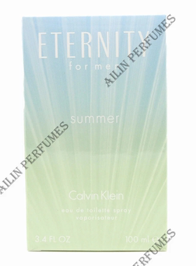 Calvin Klein ETERNITY SUMMER 2016凯文克莱永恒男士淡香水EDT