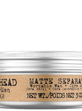 TIGI Matte Separation Workable Wax 85g哑光发蜡定型碎发固定膏