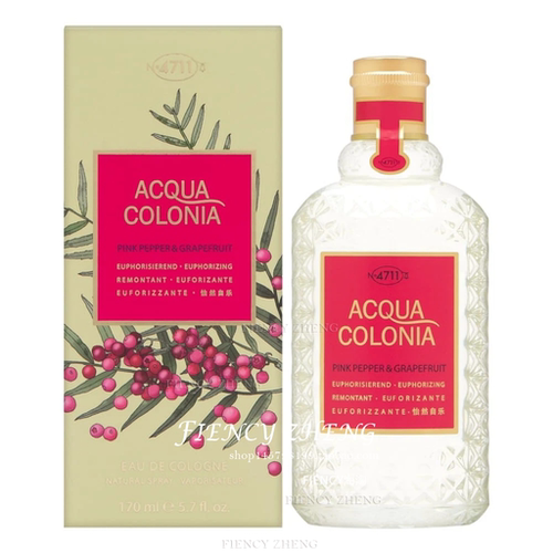 4711 Acqua Colonia Pink Pepper 4711粉红胡椒西柚古龙水170ml