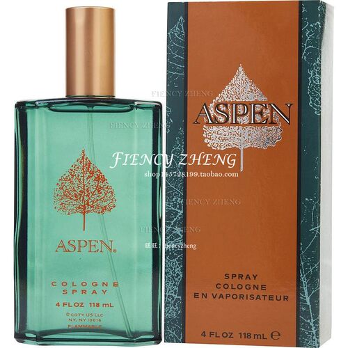 COTY Cologne科蒂 阿斯宾男士持久清新淡雅古龙水  118ml