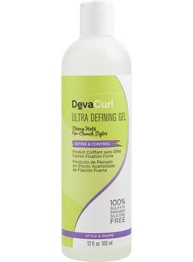 DevaCurl Ultra Defining Gel男女通用喷发胶定型造型啫喱355ml