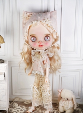 blythe小布娃衣“糯米椰椰”ob22ob24娃衣衣服洋装套装送妆