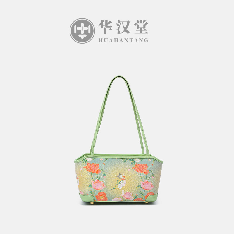 【小托特】非遗新中式宋锦包包手提包女士极简腋下包国风小托特包