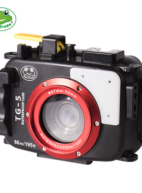 海蛙正品OLYMPUS奥林巴斯PT-058 TG5/TG-5水下相机防水壳60米防水