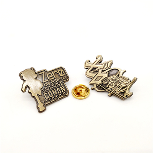 现货 江川户动漫饰品周边学生礼物 包邮 柯南标志胸针侦探纪念徽章