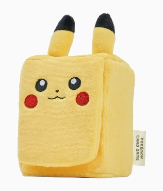 宝可梦集换式卡牌游戏 PTCG 宝可梦毛绒卡组收纳盒 皮卡丘