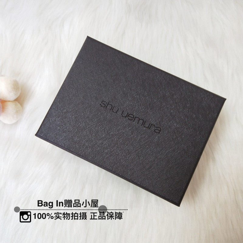 植村秀专柜空礼盒黑色小号礼品盒收纳盒化妆箱送人礼物纸盒包装|ruв категории офисное оборудование/расходные материалы/соответствующие услуги, упаковочного оборудования/знаки и расходных материалов, подарочная коробка - от Buy2taobao.com для оказания профессиональной услуги покупки агента Taobao