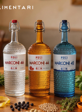 POLI波利金酒 风味烈酒GIN 酒吧调酒鸡尾酒 意大利原装进口