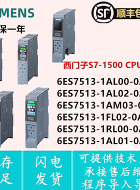 6ES7 513-1AL00/1AL01/1AL02/1AM03/1FL02/1RL00-0AB0 CPU模块
