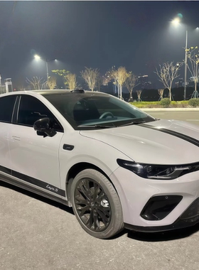 适用于零跑Lafa5车贴拉花 Lafa5改装车身运动装饰引擎盖侧裙贴纸