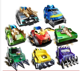 爱动飕狗阻击装甲玩具车垂直激战狙击轮盘套装男孩指压小汽车儿童