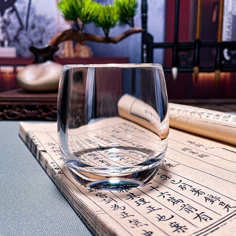 老师傅原矿水晶手工打磨主人杯