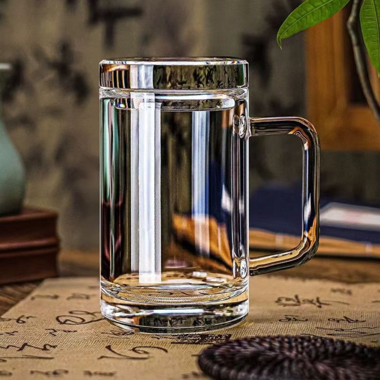 原矿水晶杯大容量茶室茶器