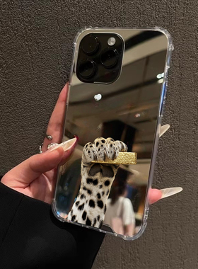 抱金砖手机壳适用iPhone16promax苹果17镜面OPPOReno14抓紧暴富三星S25金钱豹华为P80女荣耀90小米15一加ACE3