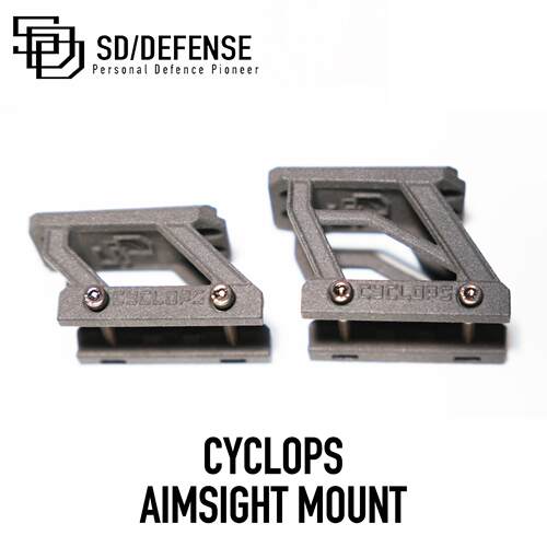 独眼巨人CYCLOPS 红点增高烧结底座 兼容T1/2 罗密欧 [SDDEFENSE]