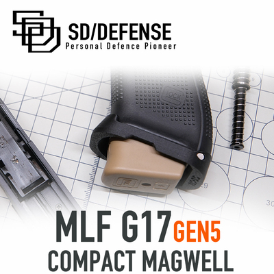 MLF模立方G17gen5尼龙混碳纤紧凑型蛋夹井[时定防卫SDDEFENSE]