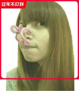 美鼻挺鼻 矫正器鼻梁增加高度器 鼻头缩小瘦鼻夹 鼻翼矫正按摩器