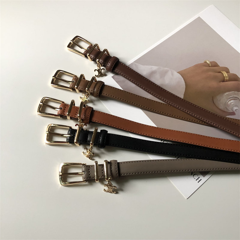 字母扣腰带简约腰封腰带欧美风