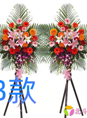 开张花篮会议开业天津鲜花店送花武清区宝坻区宁河县花圈鲜花快递