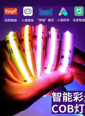 rgb幻彩音乐律动cob灯带