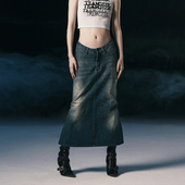 TEAMGEEK 立体拼接低腰牛仔鱼尾半身裙 美人鱼 2023SS PART.1