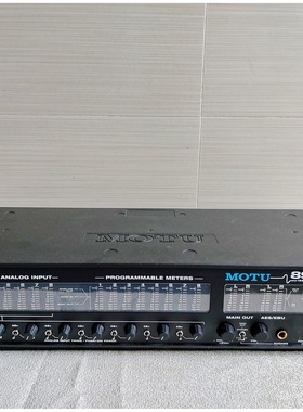 MOTU896mk3 192kHz FireWir马头火线声卡录音机架声卡电脑外置