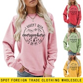 卫衣i 欧美跨境时尚 式 haven everywhere款 衫 been 百搭春秋长袖