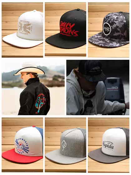 New Niche ins Trendy Brand Denim Street Hip-Hop Flat-Brim Hard-Top Mesh Breathable Baseball Cap Snapback