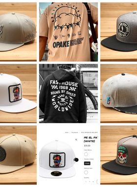 复古国外杂款街头机车滑板冲浪反戴平沿宽檐硬顶棒球帽snapback