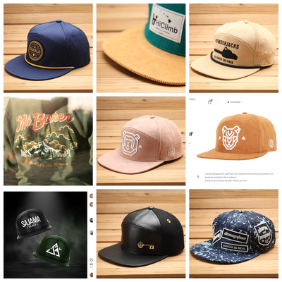 小众欧美孤品ins秋冬灯芯绒5panel五片休闲平檐硬顶鸭舌棒球帽