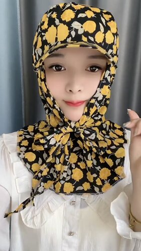 户外女夏季防护帽骑车太阳帽