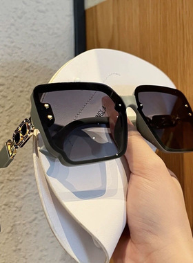跨境高级感大方框网红太阳镜时尚