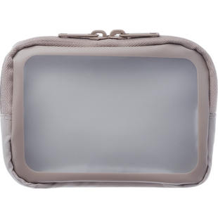 ELECOM透明包数码收纳包可视充电宝耳机线保护套数据线收纳袋手账素材包便携化妆包洗漱包防水