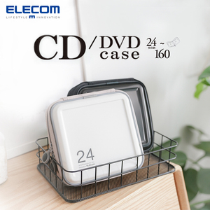 ELECOM日本游戏光盘包CD盒光碟包DVD盒创意CD收纳包大容量光盘收