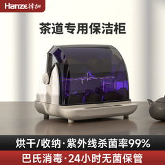 韩加迷你茶具消毒柜小型家用消毒器免沥水烘干办公室紫外线茶杯柜